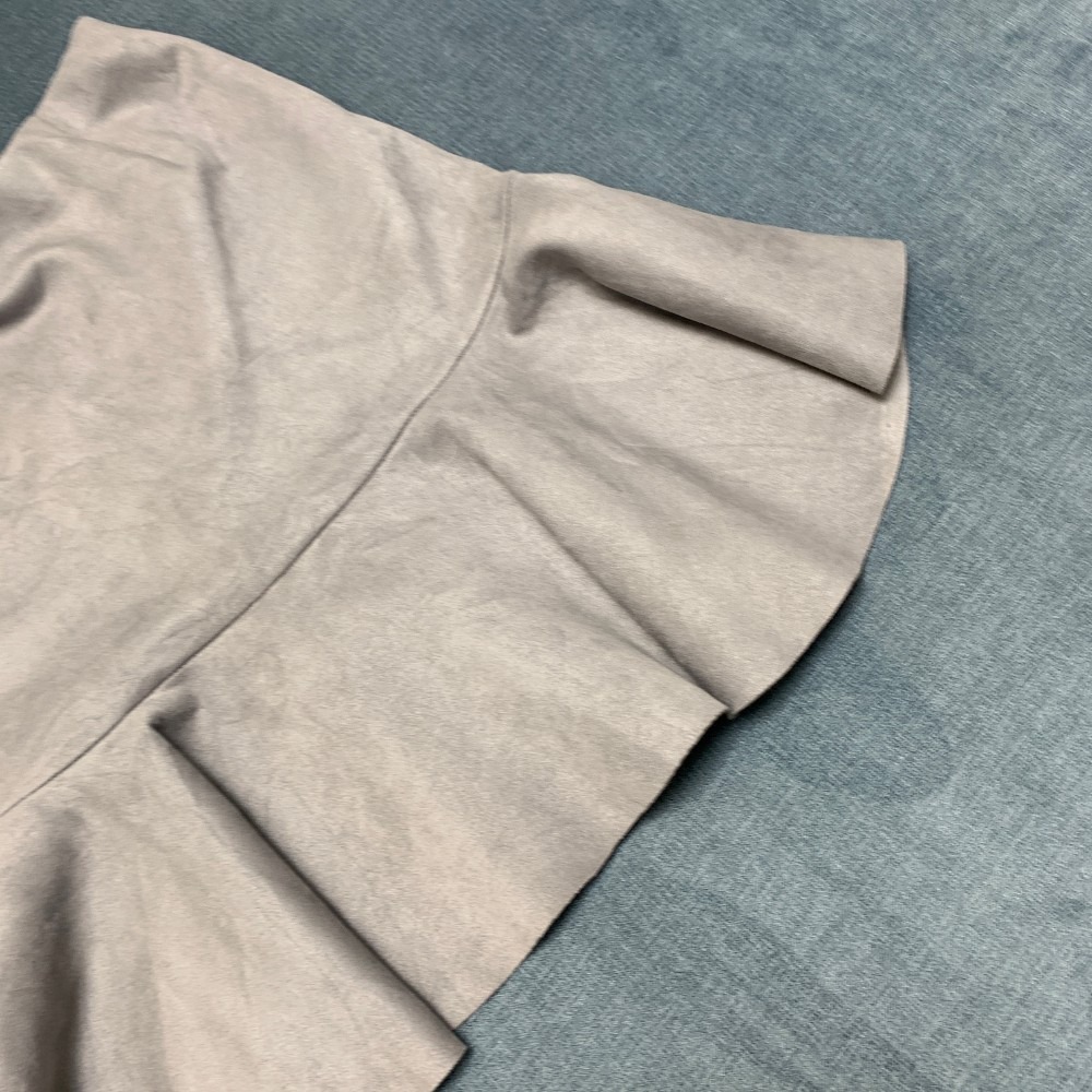 Aqua Grey Ruffled Skirt - Picture 12 of 13